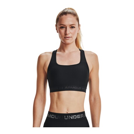 Top de Mujer Under Armour Mid Crossback Negro