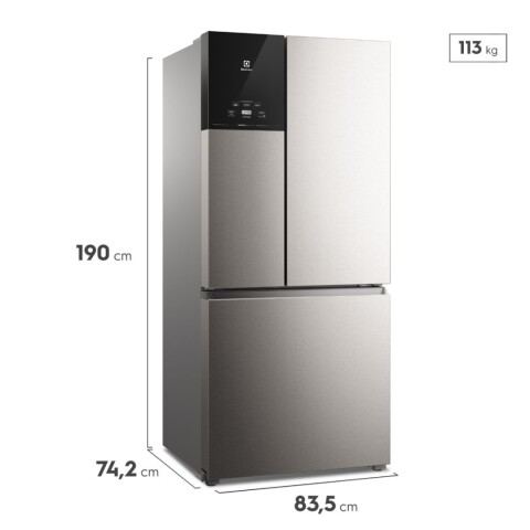 Heladera Electrolux F/S 538 LItros Inverter Inoxidable IM8S Heladera Electrolux F/S 538 LItros Inverter Inoxidable IM8S
