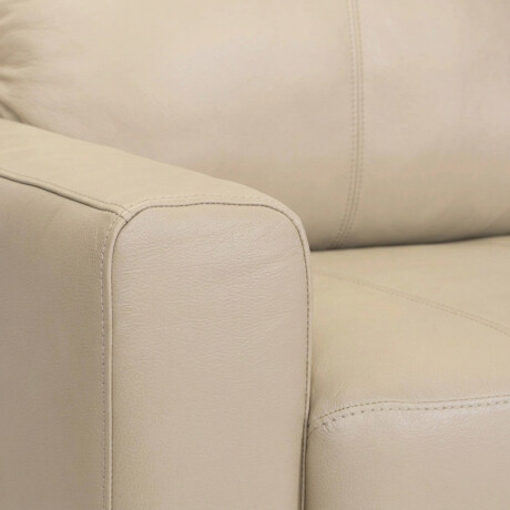 Rinconera Como - Cuero Básico - 2 + Chaise derecho Arena