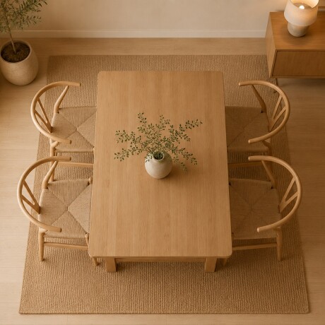 Juego de comedor 4 sillas Wihsbone Brig Juego de comedor 4 sillas Wihsbone Brig