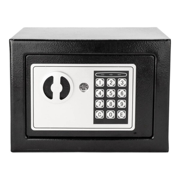 Caja Fuerte Cofre Electronica Digital Llaves Seguridad Color Variante Negro