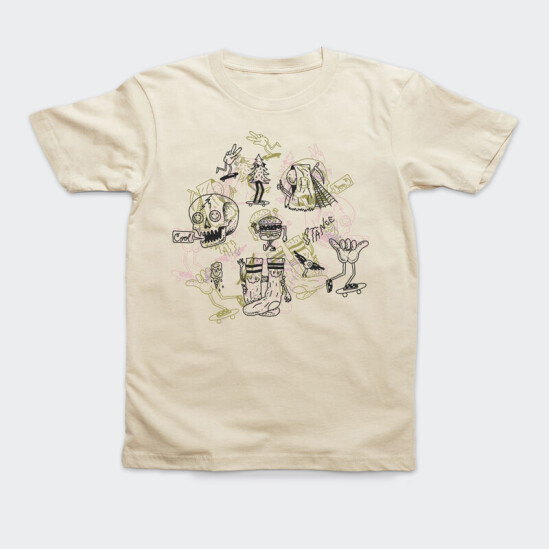 Remera Stance Duster Beige