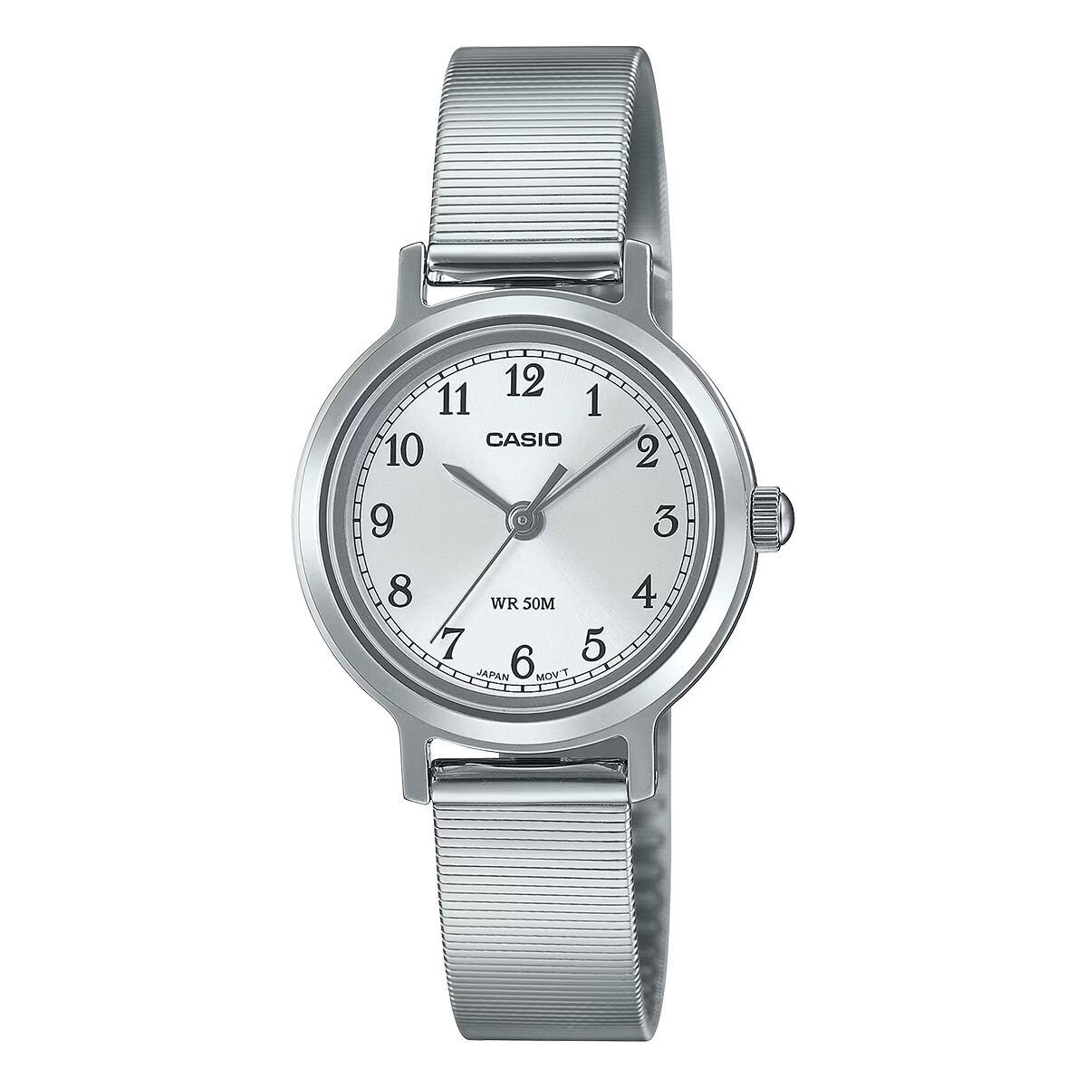 Reloj Casio en Acero Inoxidable Plateado 