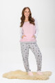 PIJAMA COMBINADO ROSADO