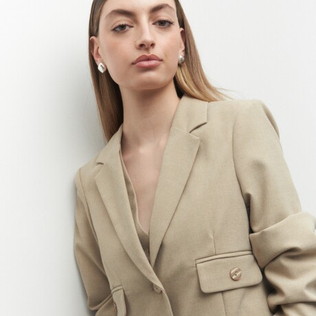 BLAZER FIONT Beige Melange