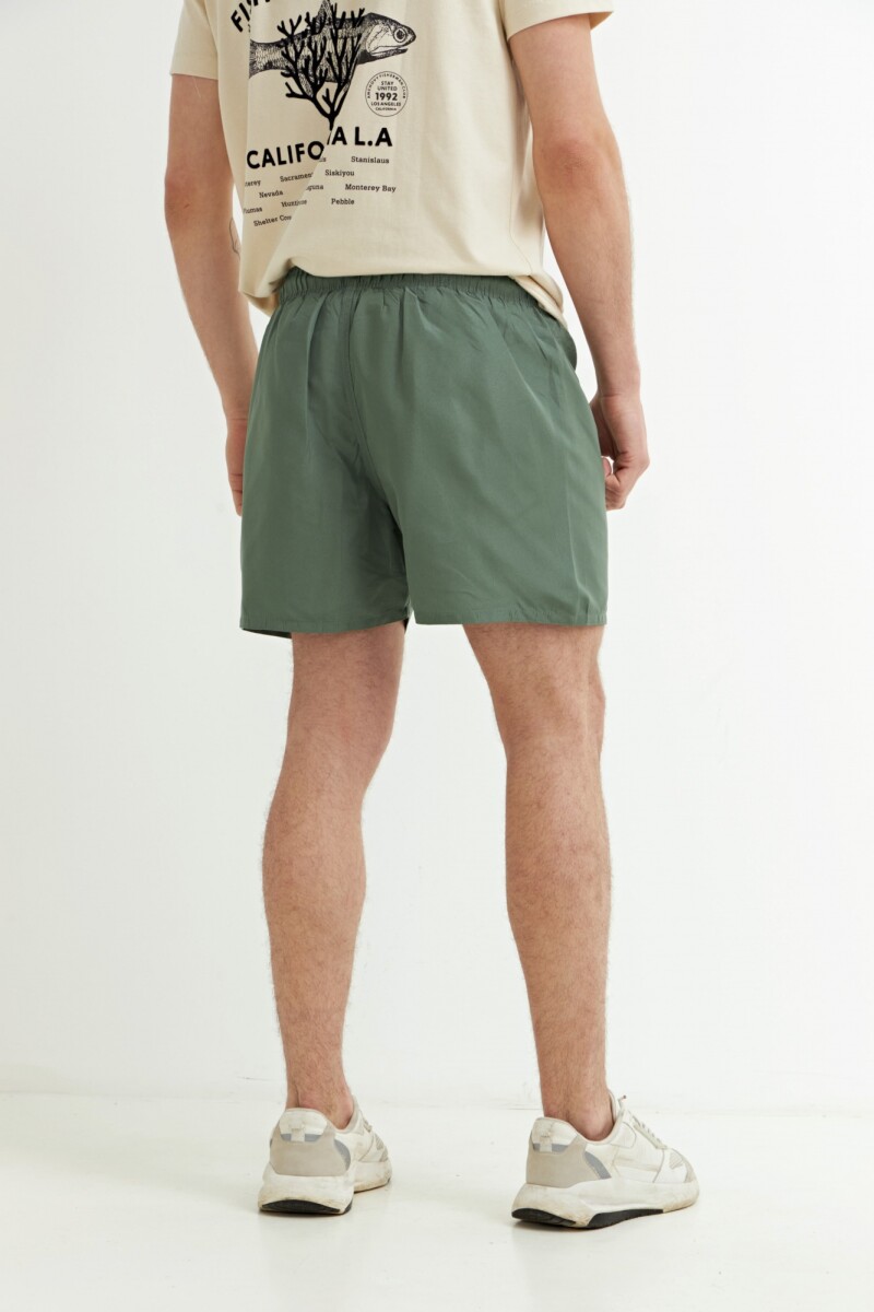 Short de baño VERDE OLIVA