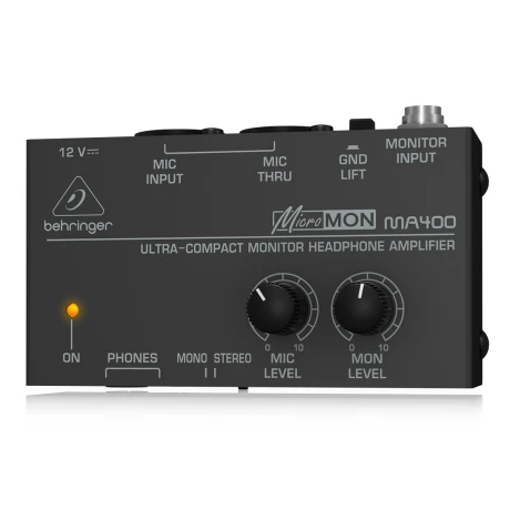 Potencia Behringer Ma400 Micromon Potencia Behringer Ma400 Micromon