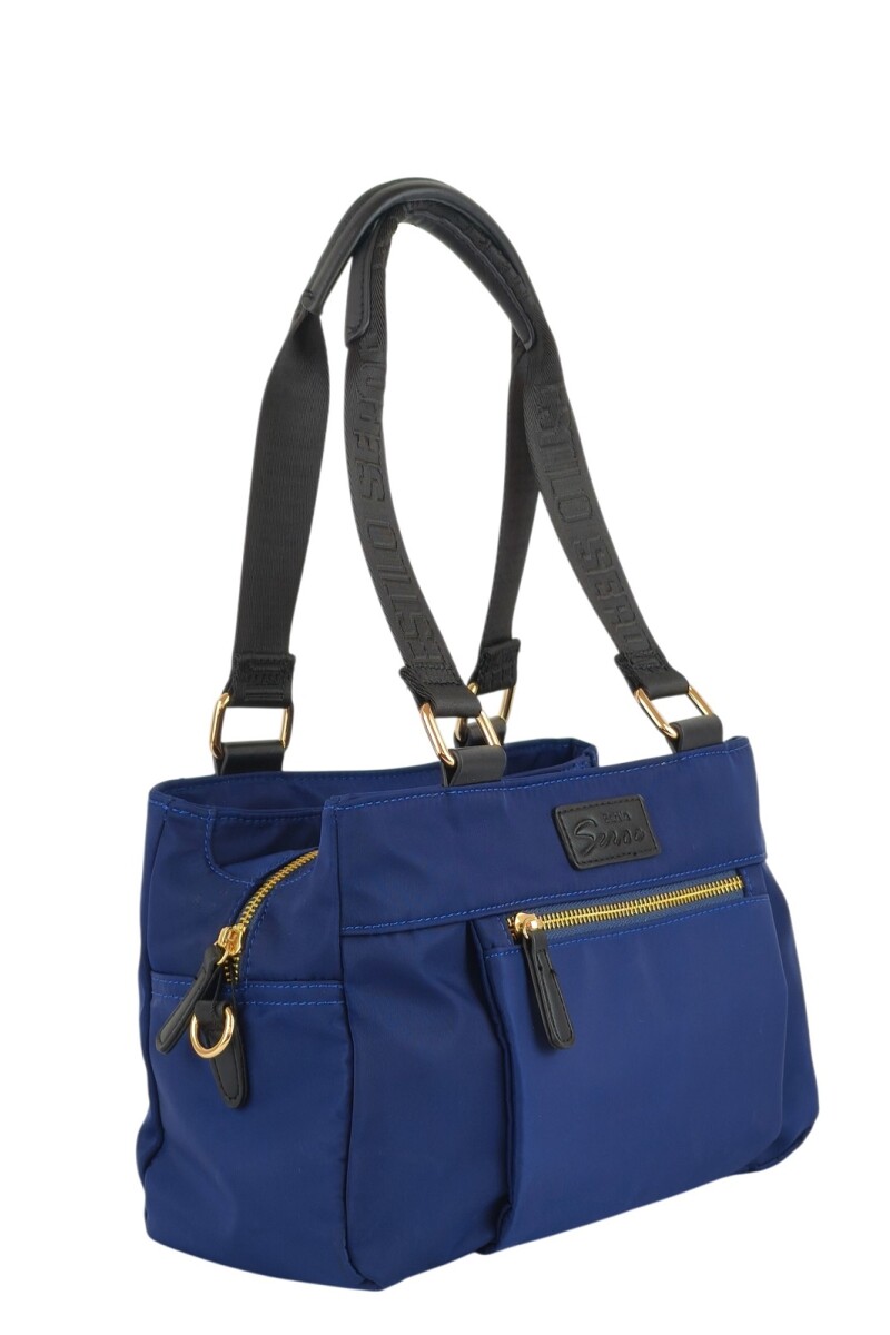 Cartera 3 divisiones Azul