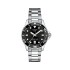 Reloj Tissot Seastar T1202101105100 para dama con correa de acero Negro