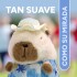 Peluche Capibara con Ropa y Acs Temáticos Vacaciones Atrix Color Azul