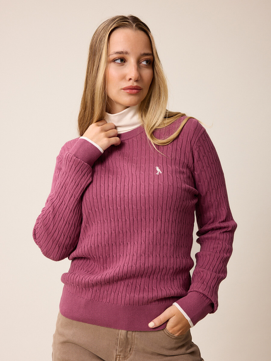 SWEATER DUNAI POLANCO - Uva 
