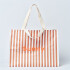 S61CBB Bolso De Playa Rayas Sunnylife - Tierra Clay
