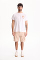 Bermuda De Gabardina Breeze Beige