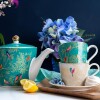 PORTMEIRION S MILLER CHELSEA TAZA DE TE C/ PLATO VERDE PORTMEIRION S MILLER CHELSEA TAZA DE TE C/ PLATO VERDE