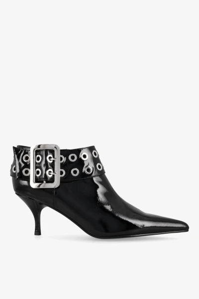 Botin con taco CELESTA-2 Negro