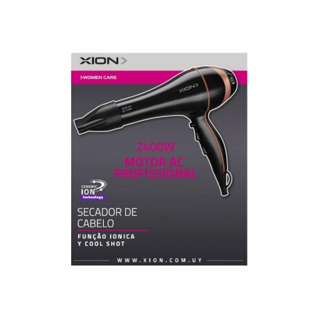 SECADOR XION 2400w 2 VELOCIDADES 3 TEMPERATURAS SECADOR XION 2400w 2 VELOCIDADES 3 TEMPERATURAS