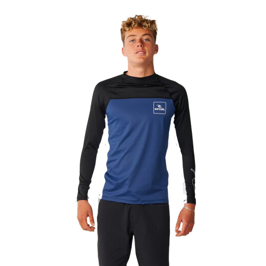 Lycra Rip Curl Drive Upf - Azul Lycra Rip Curl Drive Upf - Azul