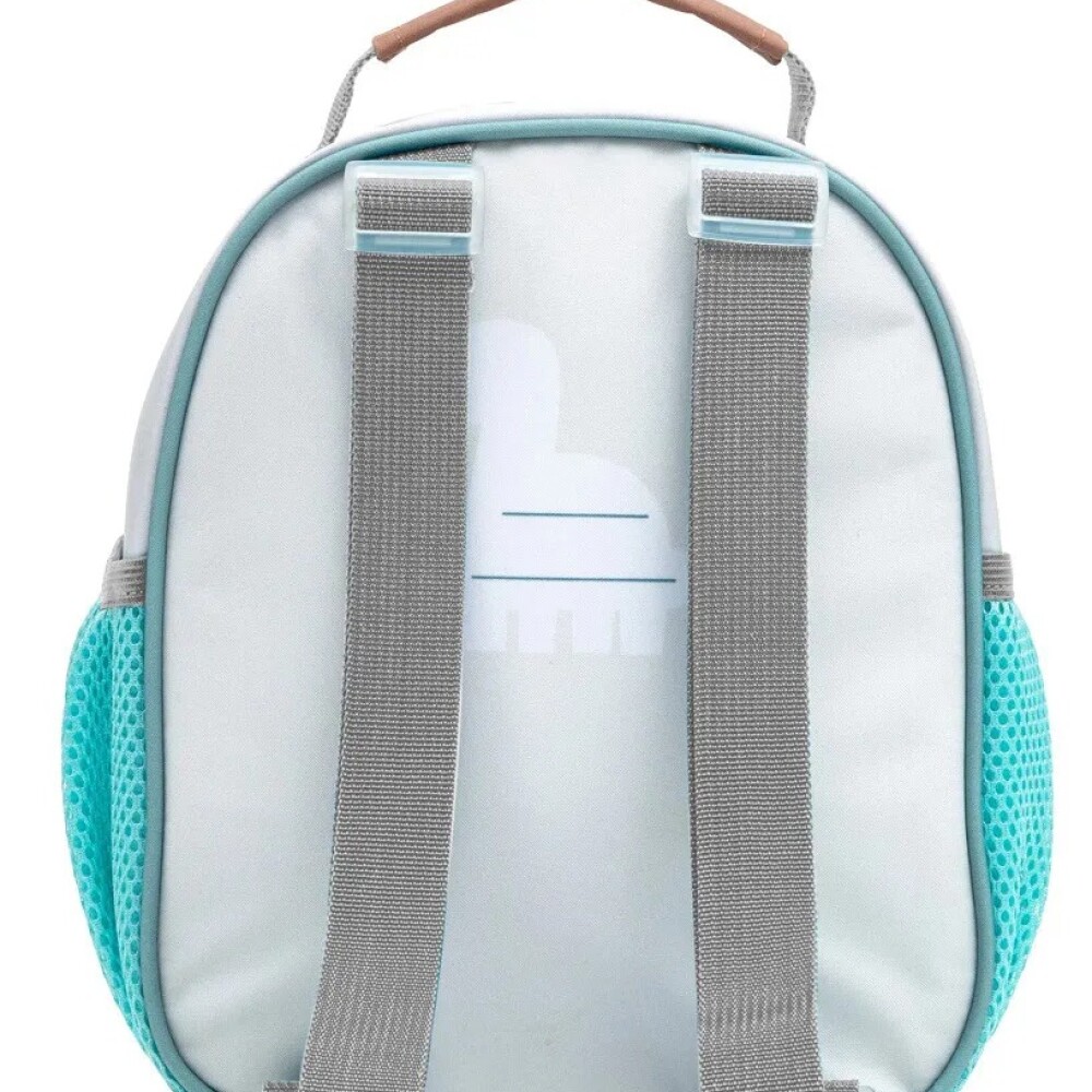 Mochila lunchera termica BUBAZOO BUBA Dino celeste