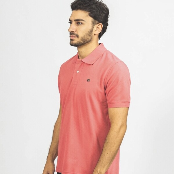 Remera Piqué Coral