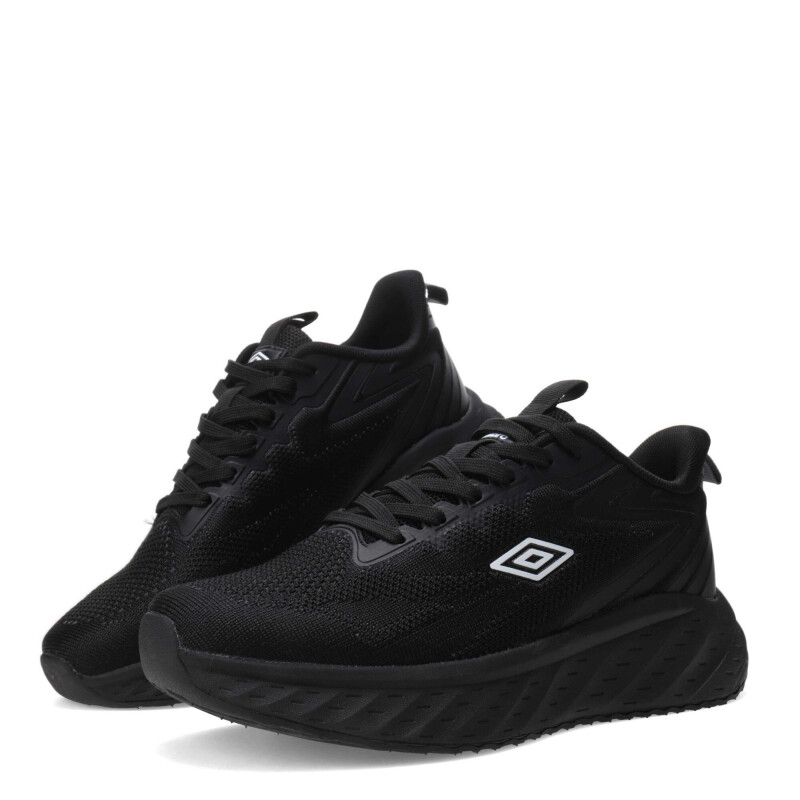 Championes de Hombre Umbro Fury Negro - Blanco