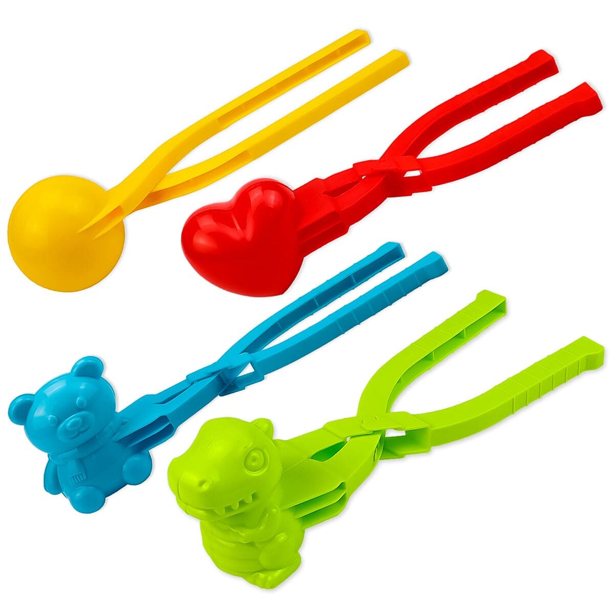 Set De 4 Moldes Para Arena Playa Juguete Animalitos - Ply004002 