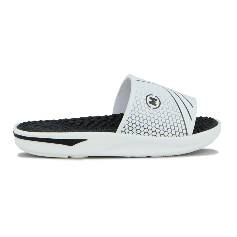 Molekinho Sandalia Casual Infantil Gaspea Bangladexe Blanco-negro