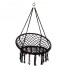 Hamaca Paraguaya Silla Colgante Redonda Interior Exterior Jardin Patio Imback Color Negro Hamaca Paraguaya Silla Colgante Redonda Interior Exterior Jardin Patio Imback Color Negro