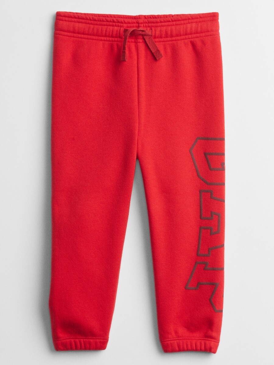 Pantalon Deportivo Logo Gap Toddler Niño - Pure Red V2 