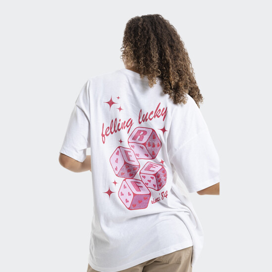 Remera Reef Over Sized Blanco