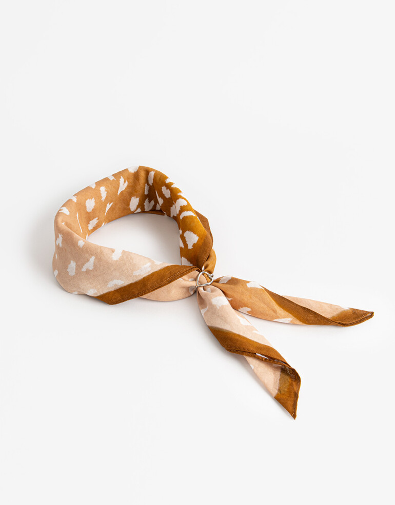 Pañuelos Raso Algodón Animal Print Pañuelo De Raso Animal Print - Estampado Animal Print
