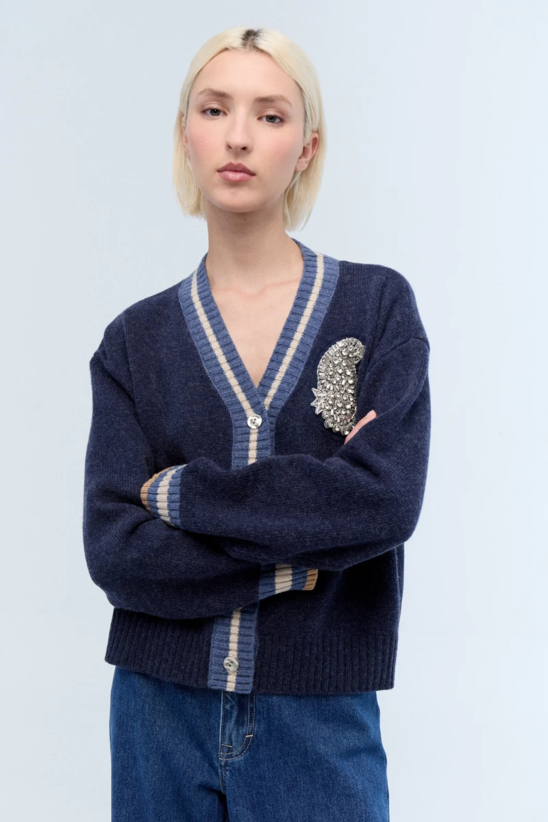 Cardigan Sargent Peppers Azul