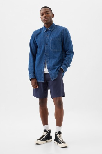 Short Essential Easy 7Inch Hombre Vintage Navy