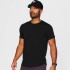 Polo Manga Corta The 24-7 Tee Curved Hem Hombre Black