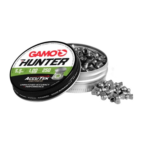 Balines HUNTER Accutek cal 5.5 250un 15.42gr - GAMO Balines HUNTER Accutek cal 5.5 250un 15.42gr - GAMO