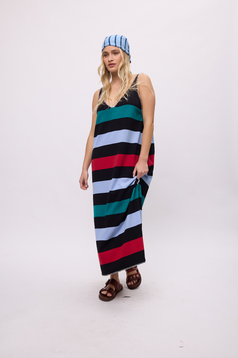 Vestido Vira Negro