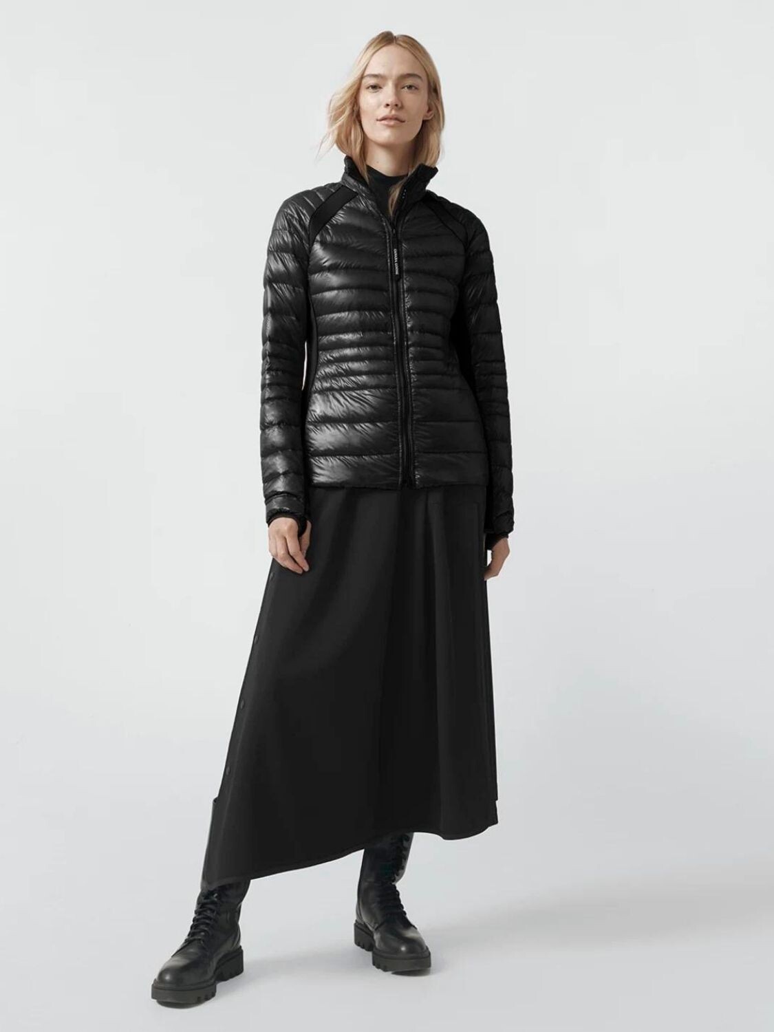 CANADA GOOSE - Campera Hybridge Lite Negro