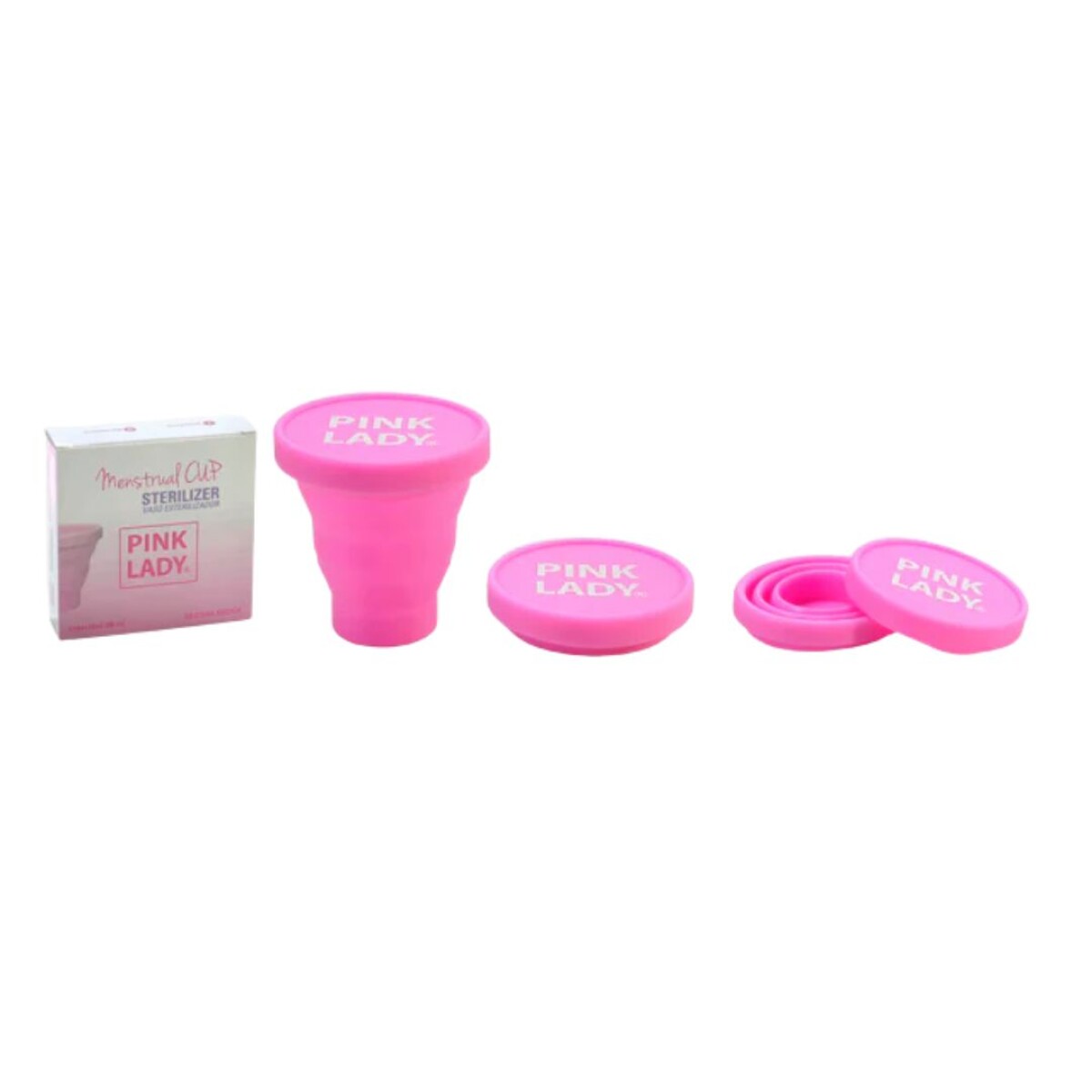 Vaso Esterilizador para Microondas Pink Lady 