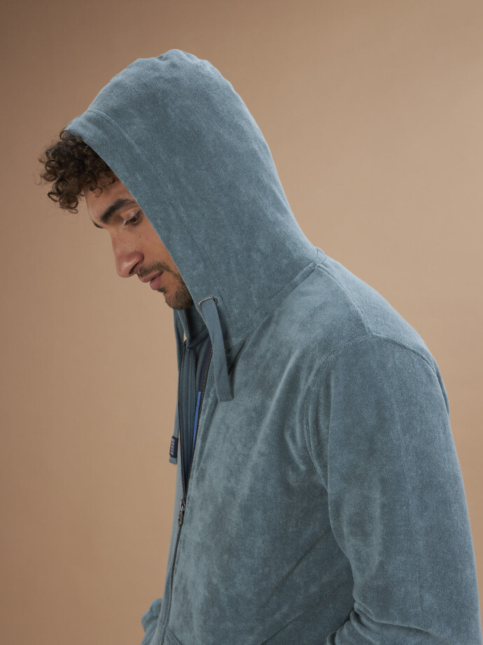 FLEECE CANOPU VERDE PETROLEO
