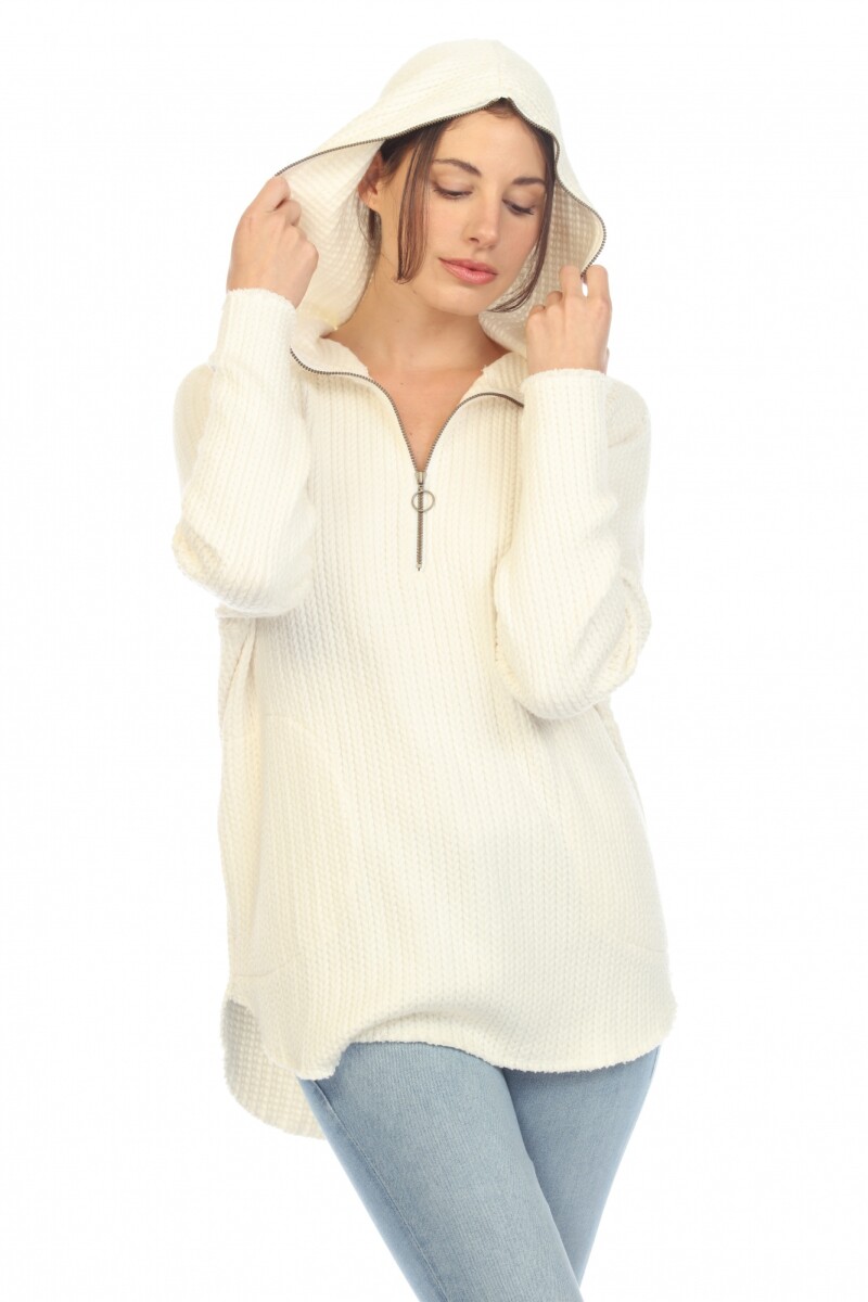 GEORGIA ZIP-HOOD TUNIC 