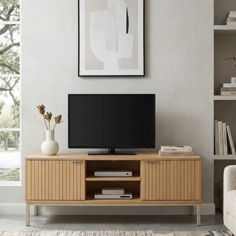 MUEBLE TV 55PULG 120X40X45.5CM Unica