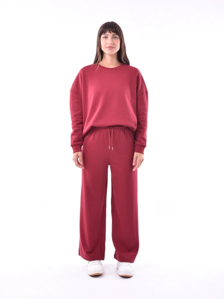 PANTALON CIRA BORDEAUX
