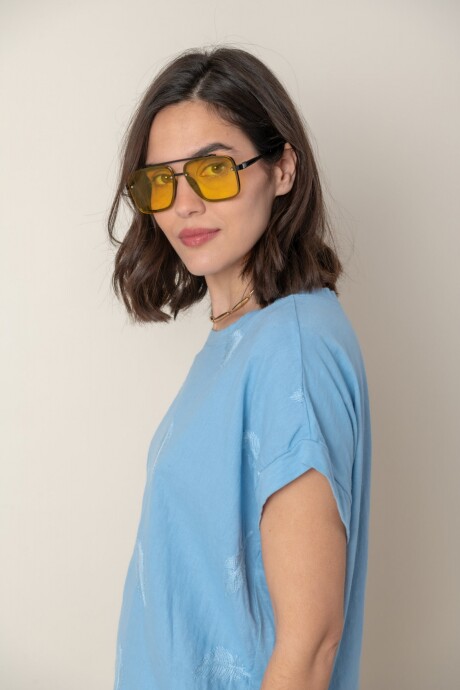 BLUSA LEDA Celeste