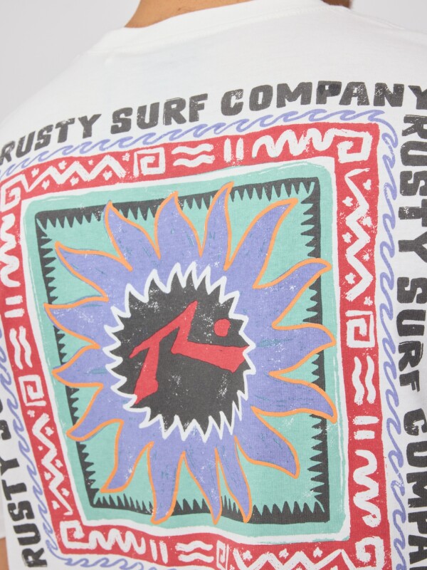 T-SHIRT ILKIAN RUSTY Blanco