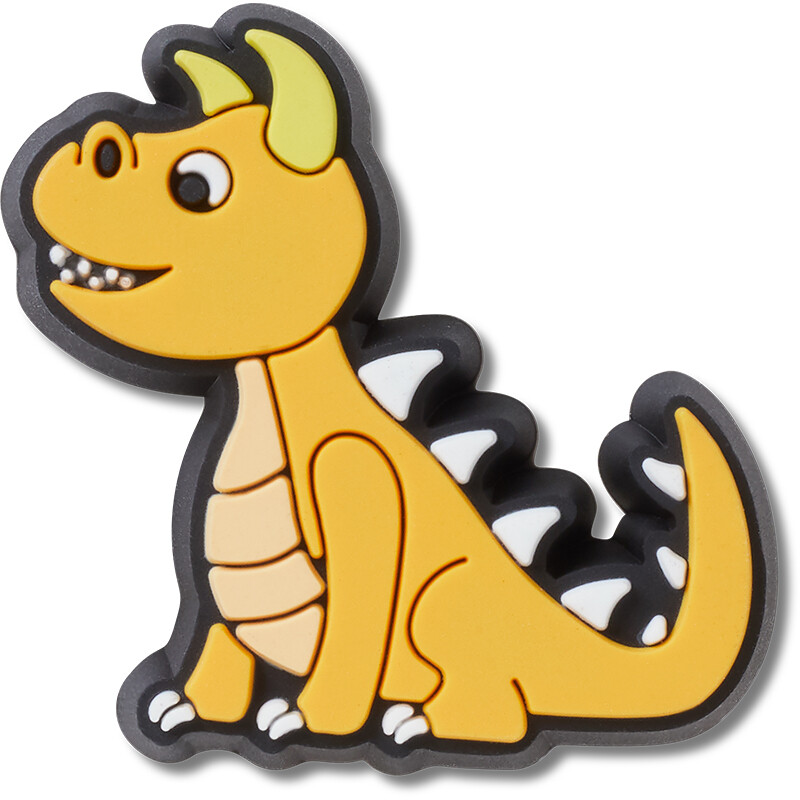 Jibbitz™ Charm Orange Dragon Monster Multicolor