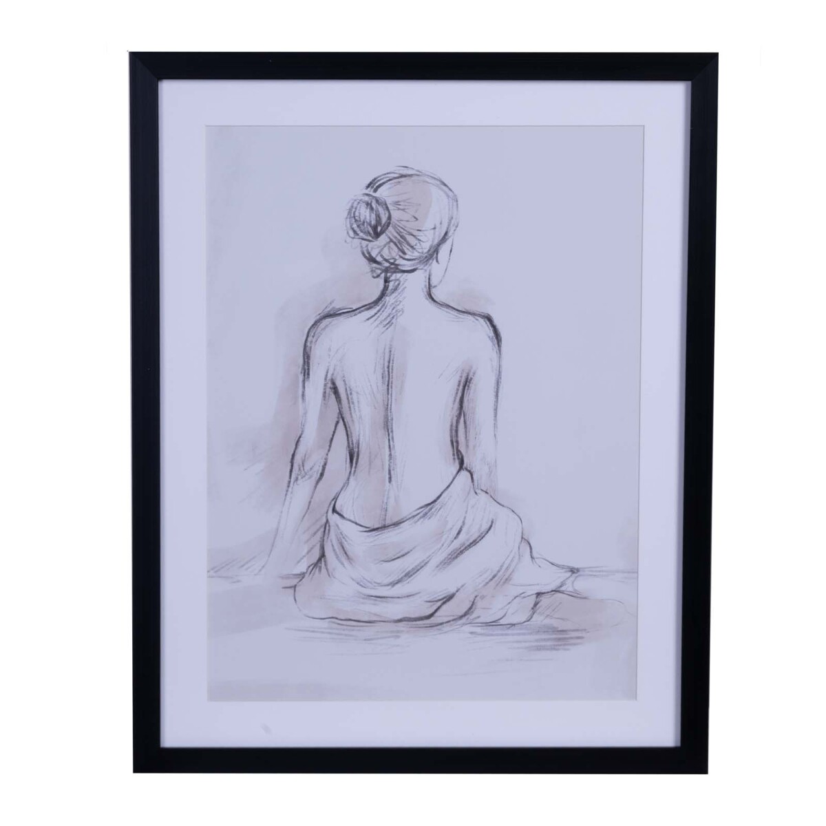 CUADRO 40X50CM - PAPEL BLANCO MUSE II 