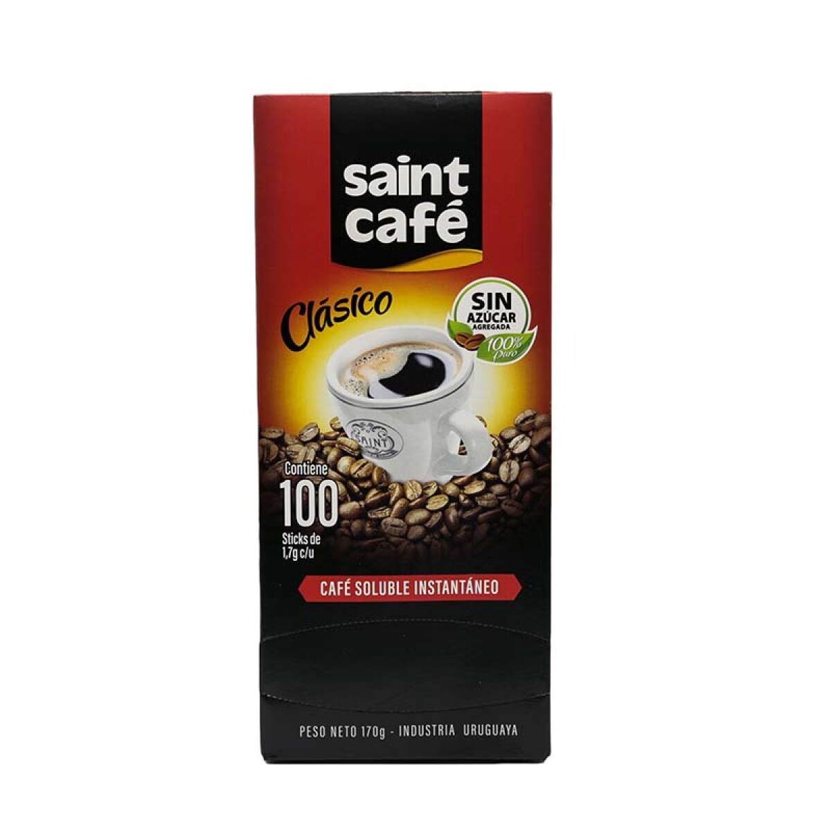 Café Soluble Clasico Stick SAINT CAFÉ x 40 Sticks en Tienda Inglesa