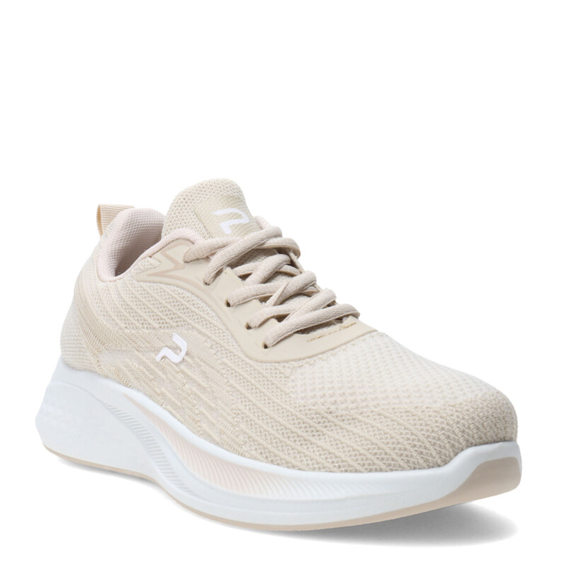 Championes de Mujer Push ISIE acordonado Beige