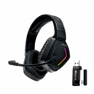 Auriculares Inalámbricos Gamer C/Micrófono Xtrike me Gh-512w Color Negro