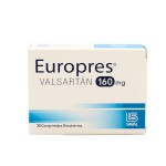 EUROPRES 160 MG CJ X 30 COMP. única