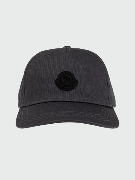 Moncler - Gorro con visera Gris